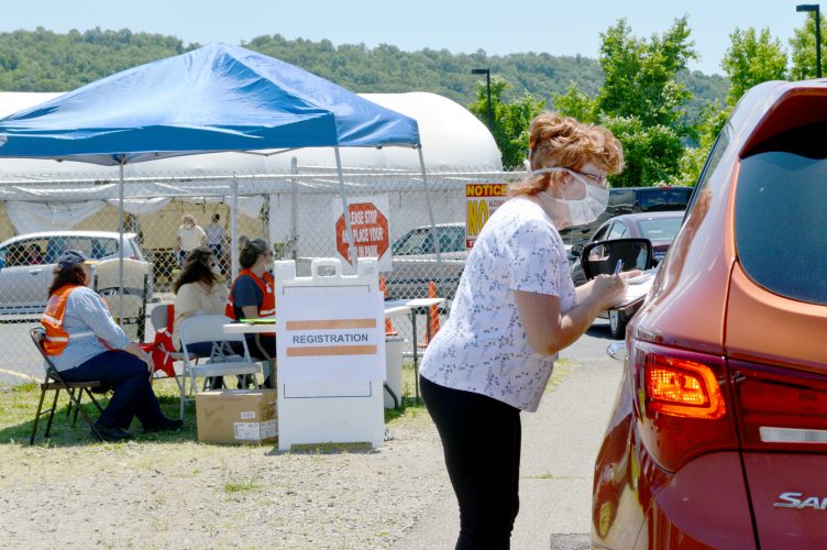 Public lines up for free coronavirus tests in Weirton
